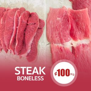 Fresh Steak Boneless
