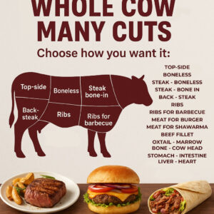 Whole Cow - Many Cuts